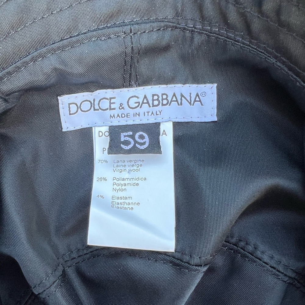 Nwot Dolce & Gabbana Wool Blend Bucket Hat Size 59 View 5
